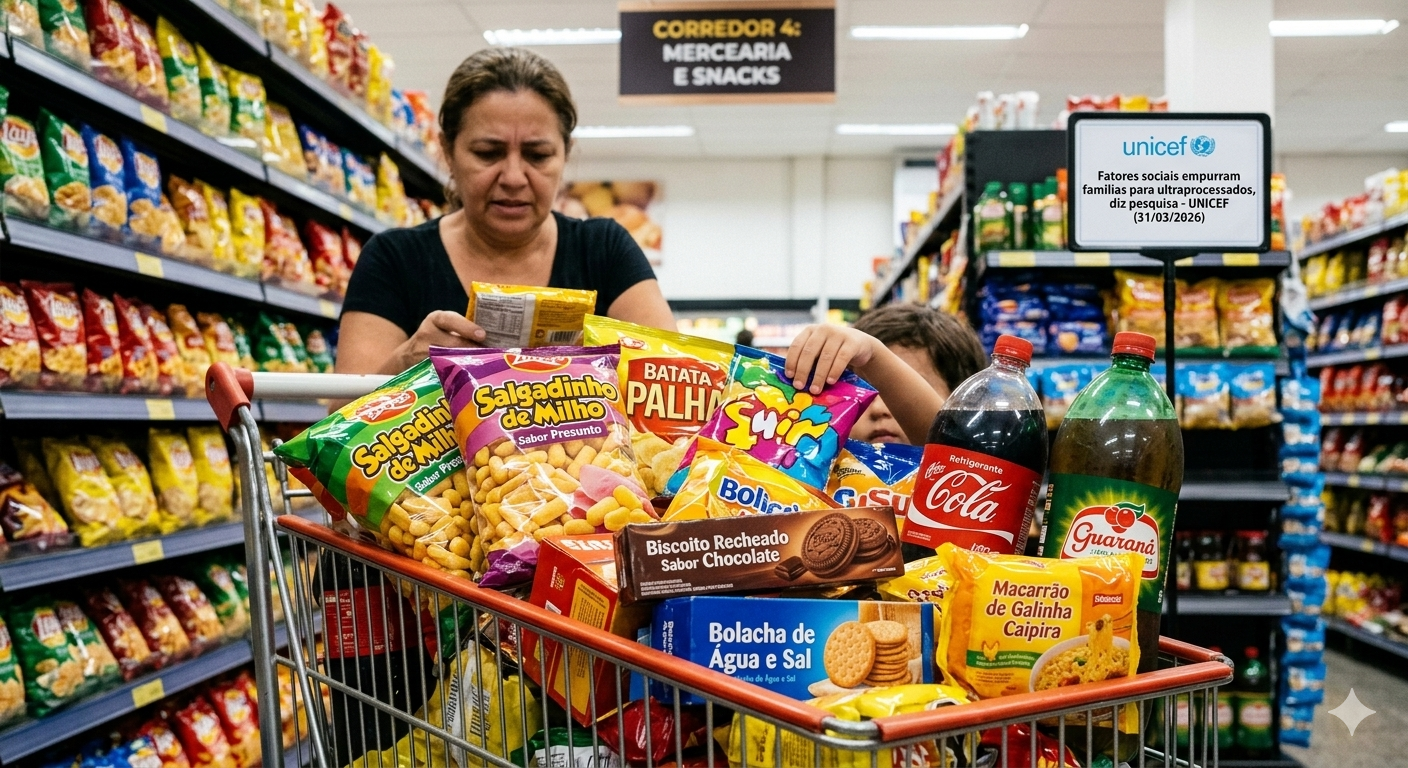 Alerta de saúde: Por que muitos brasileiros ainda trocam comida de verdade por ultraprocessados?