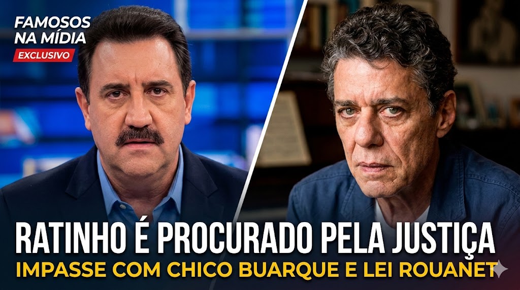 Ratinho é procurado pela Justiça após polêmica com Chico Buarque