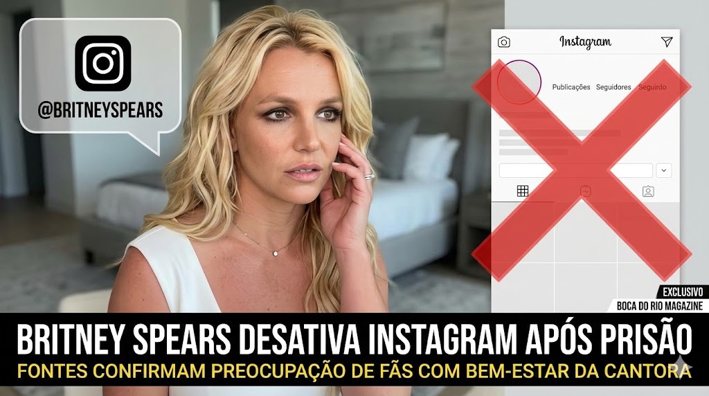 Britney Spears é presa na Califórnia: Detenção e mistério nas redes sociais chocam o mundo