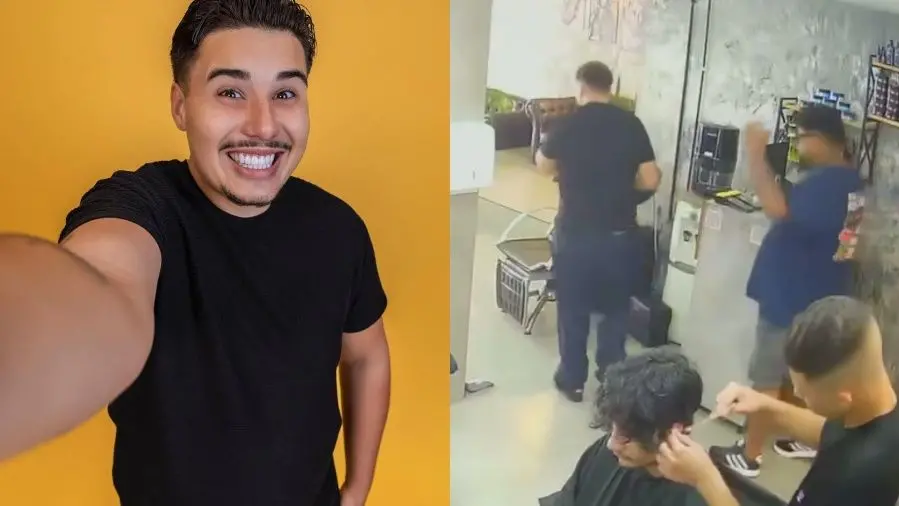 Escândalo em Curitiba: Ex-BBB Pedro Causa Arruaça em Barbearia, Agride Dono e Foge Sem Pagar