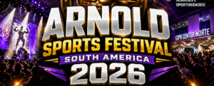 Arnold Sports Festival South America 2026 movimenta São Paulo com tecnologia, fitness e competições de alto nível