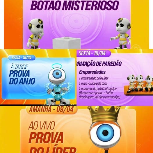 BBB 26: Botão Misterioso promete reviravolta na formação do 15º Paredão
