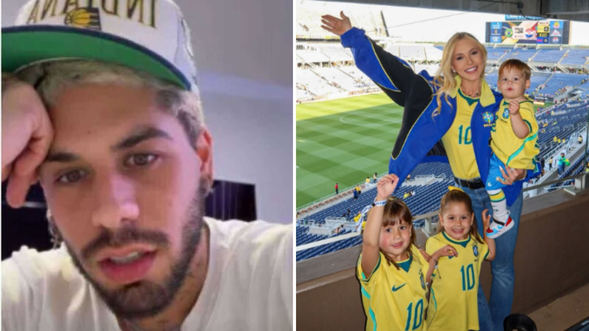 Zé Felipe e a guarda compartilhada: Cantor exige rotina dos filhos após viagens com Virginia