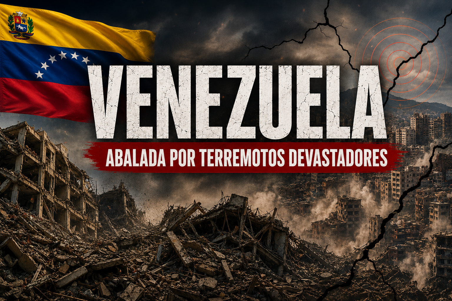 Terremotos na Venezuela causam destruição e mobilizam ajuda internacional